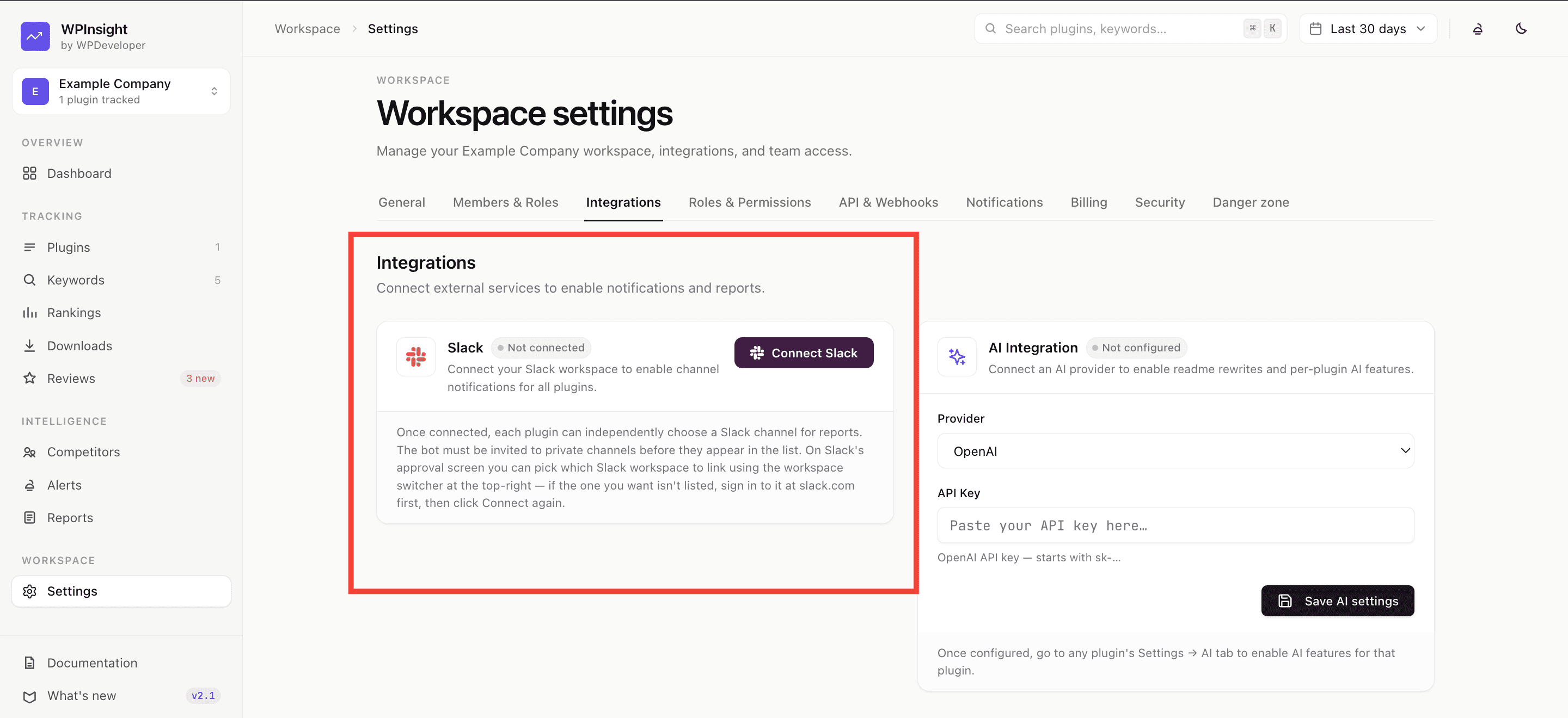 How to connect Slack